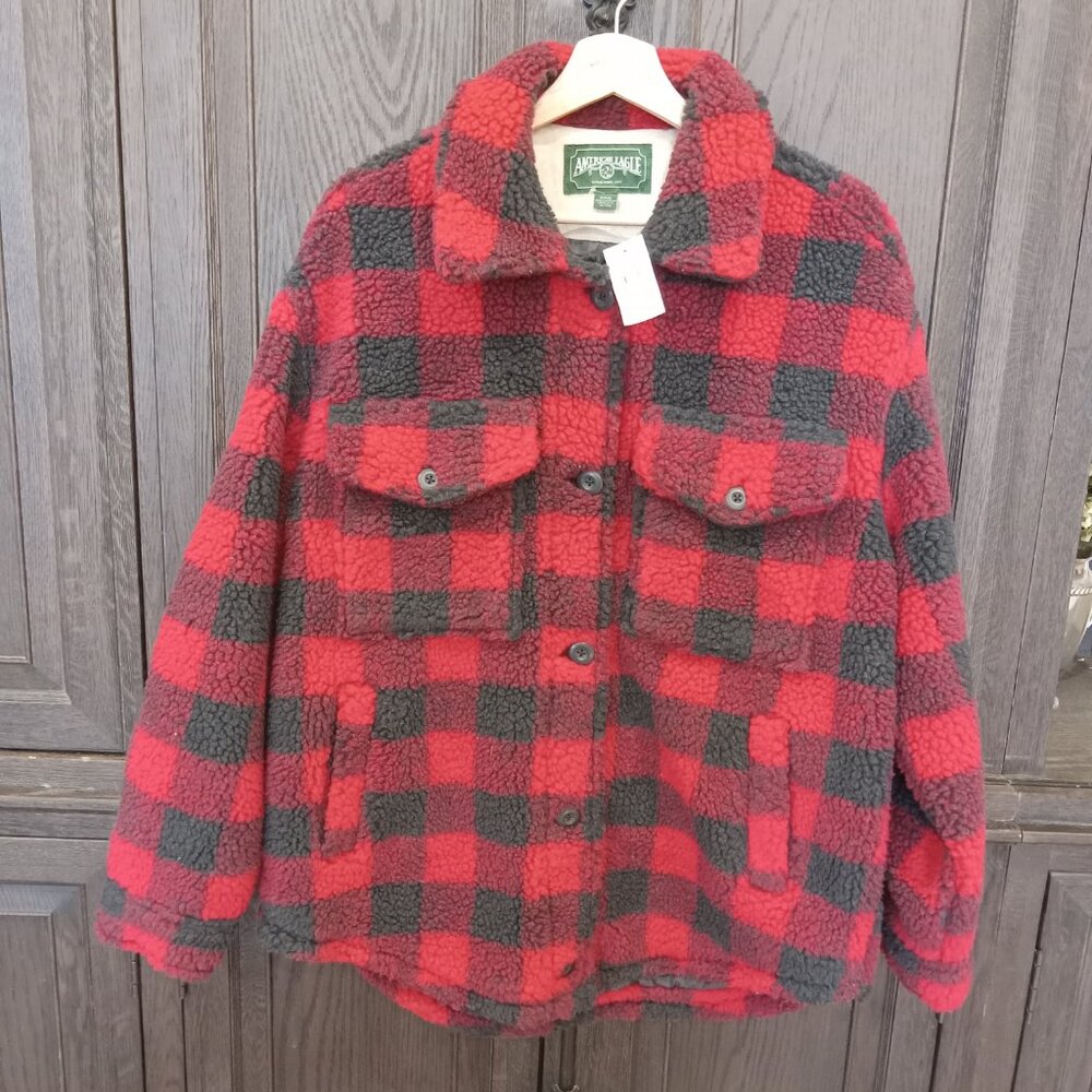 AMERICAN EAGLE OUTFITTERS Buffalo Plaid shacket